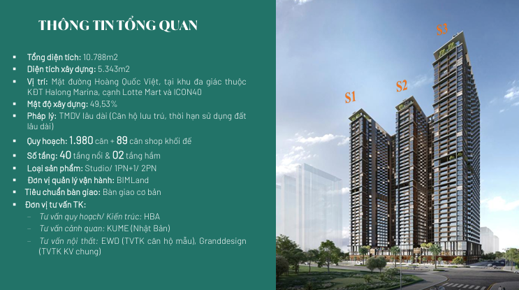 Tổng quan dự án Sky M Hạ Long
