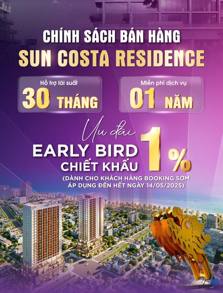 chính sách bán hàng dự án sun costa residence