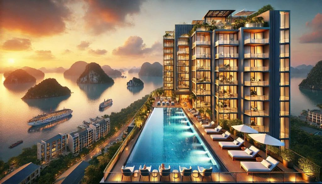 sky m hạ long bể bơi vô cực